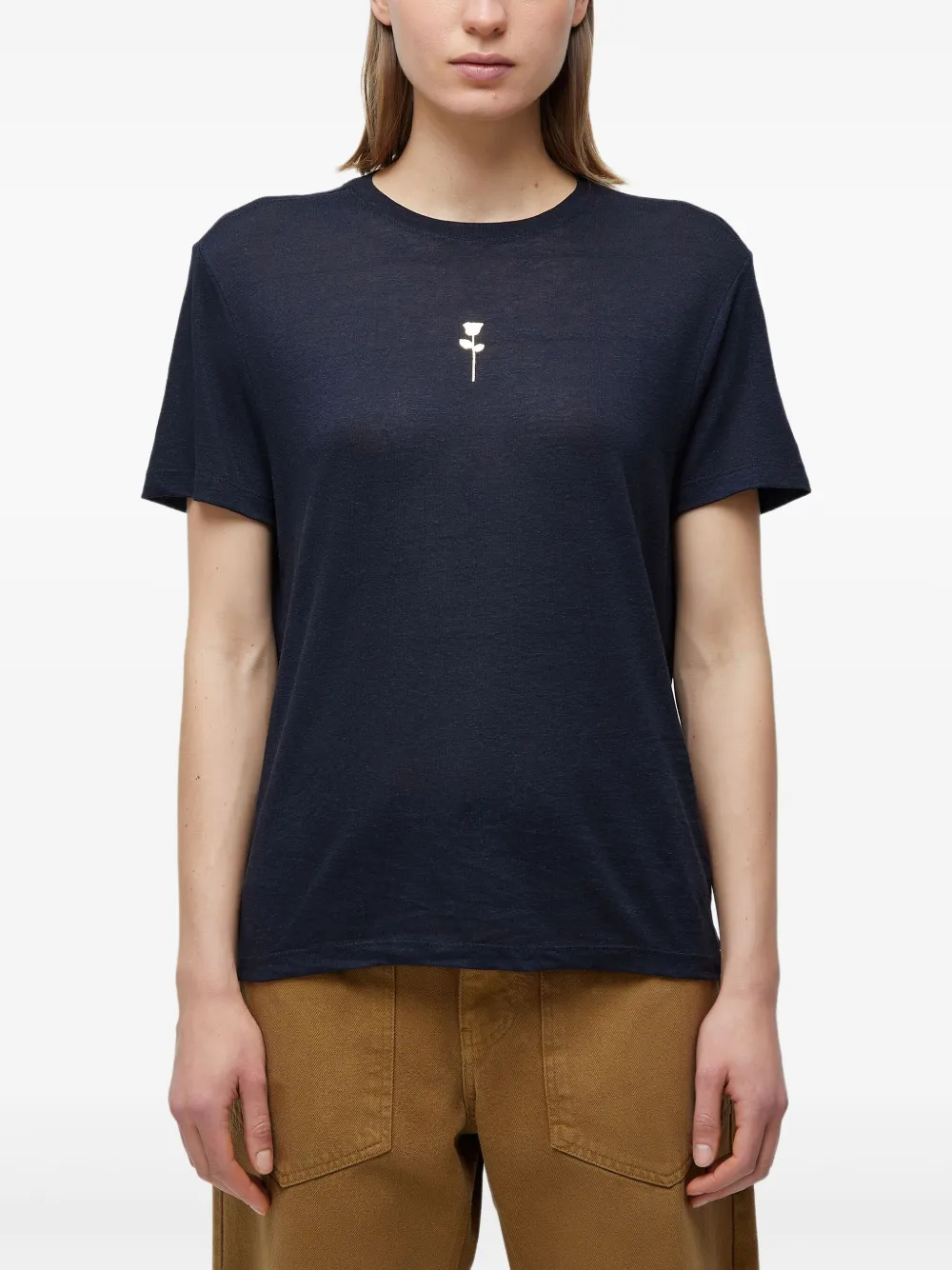 Osklen T-shirt met print Zwart