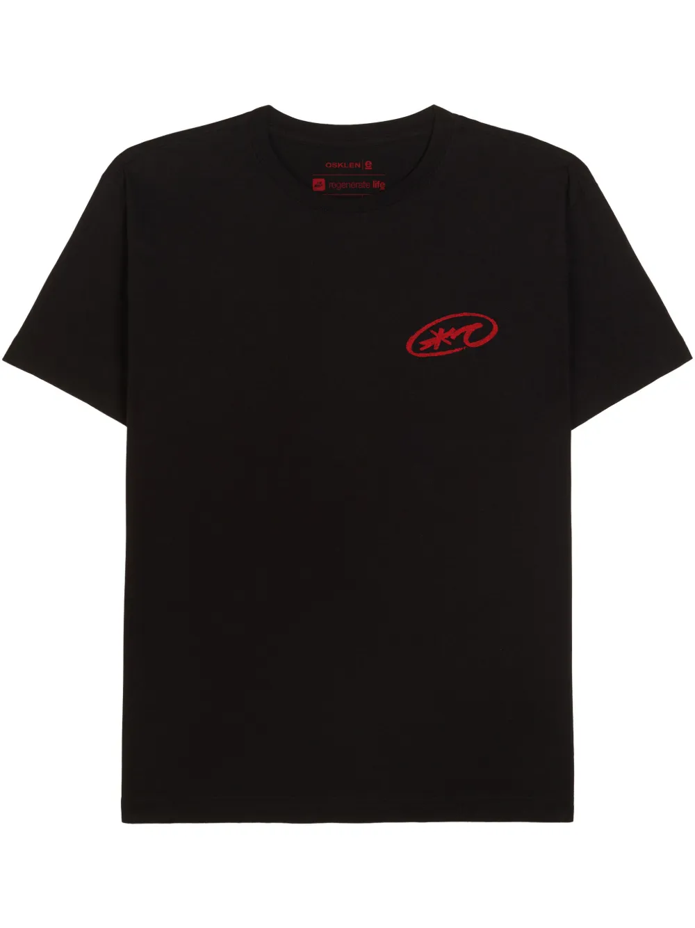 Osklen Snow Crystal T-shirt Zwart