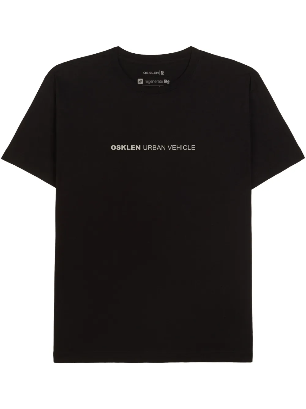Osklen Camiseta com estampa de slogan | Preto | Image 1