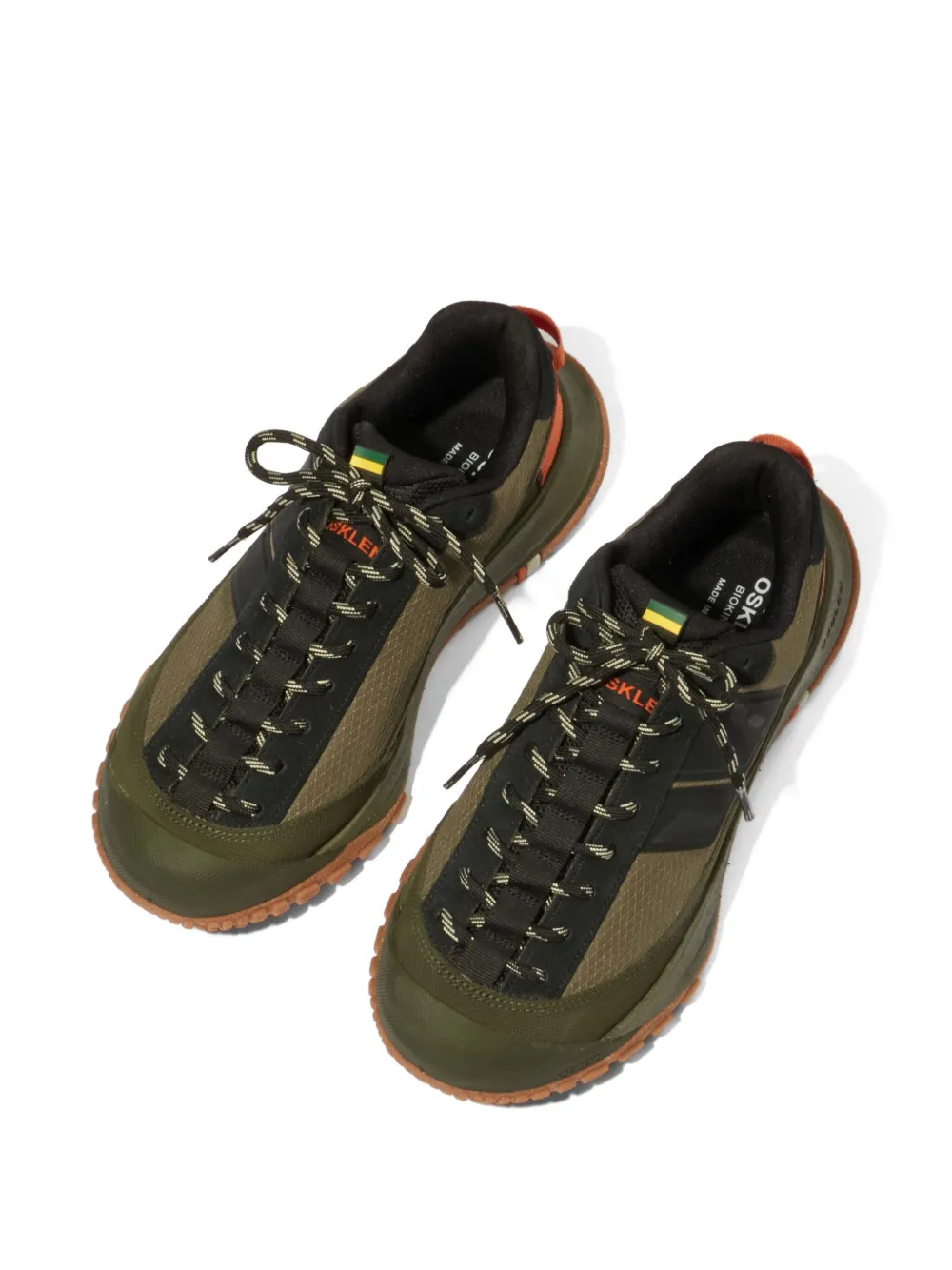 Osklen Trail-Ready mesh sneakers Groen