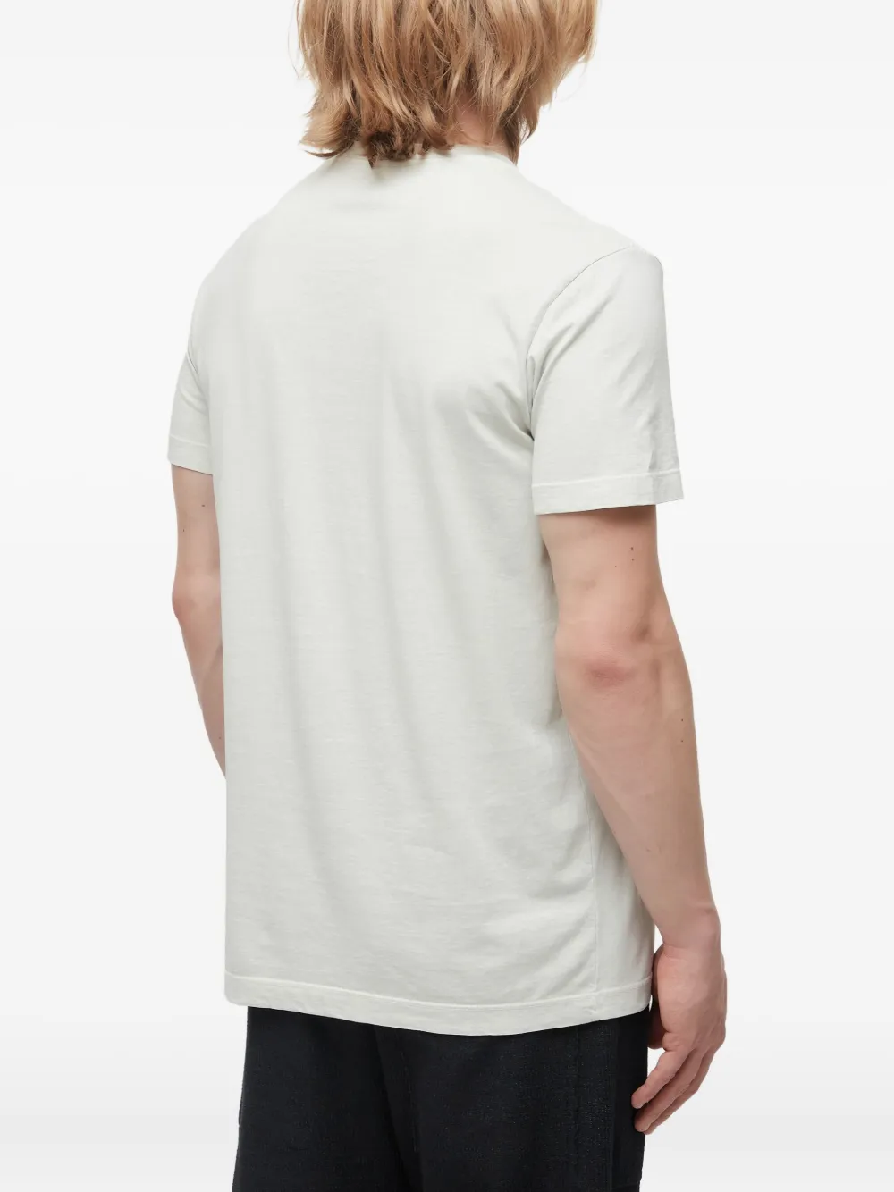 Osklen T-shirt met ovalen print - Beige