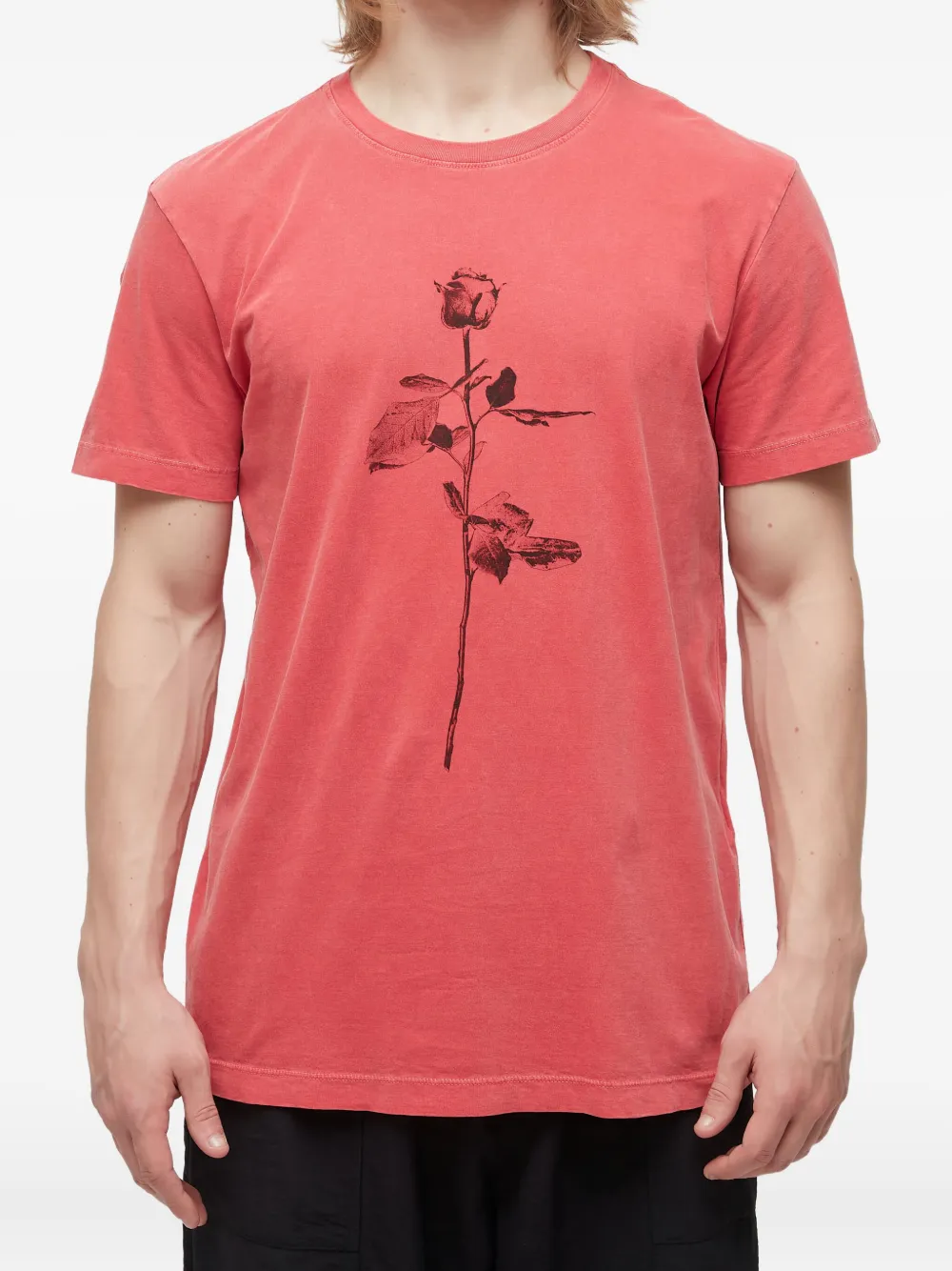Osklen T-shirt met print Rood