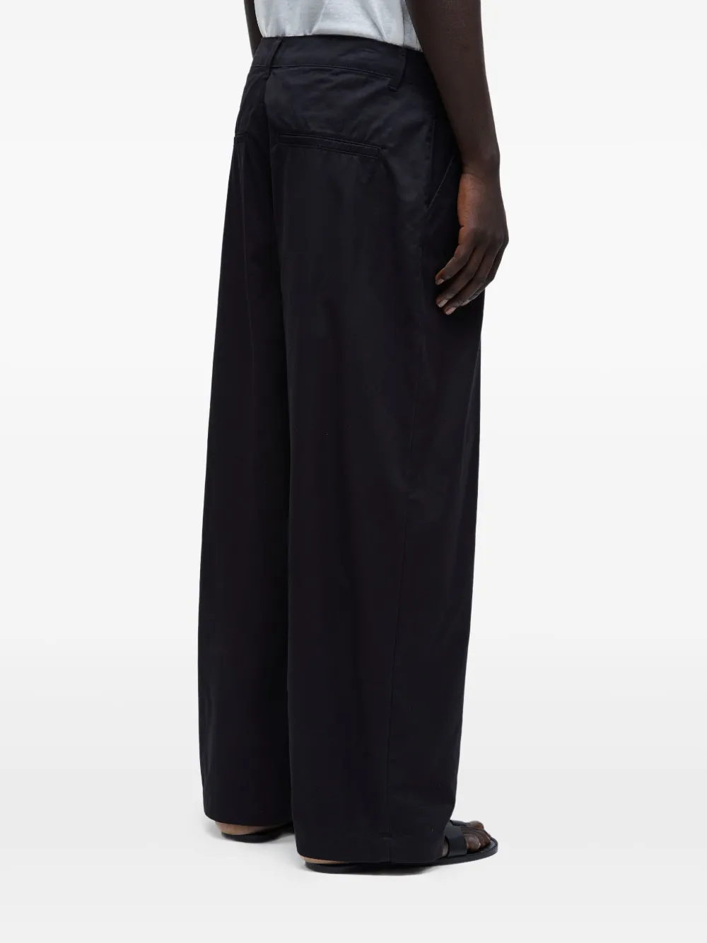 Osklen Fold Paper broek Zwart