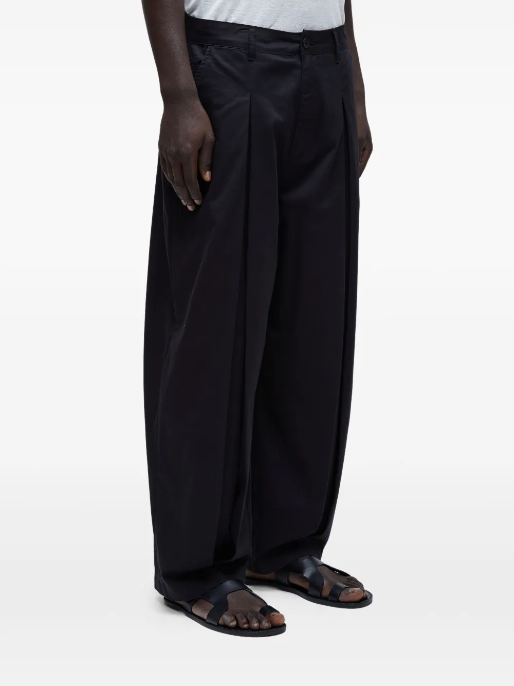 Osklen Fold Paper broek Zwart