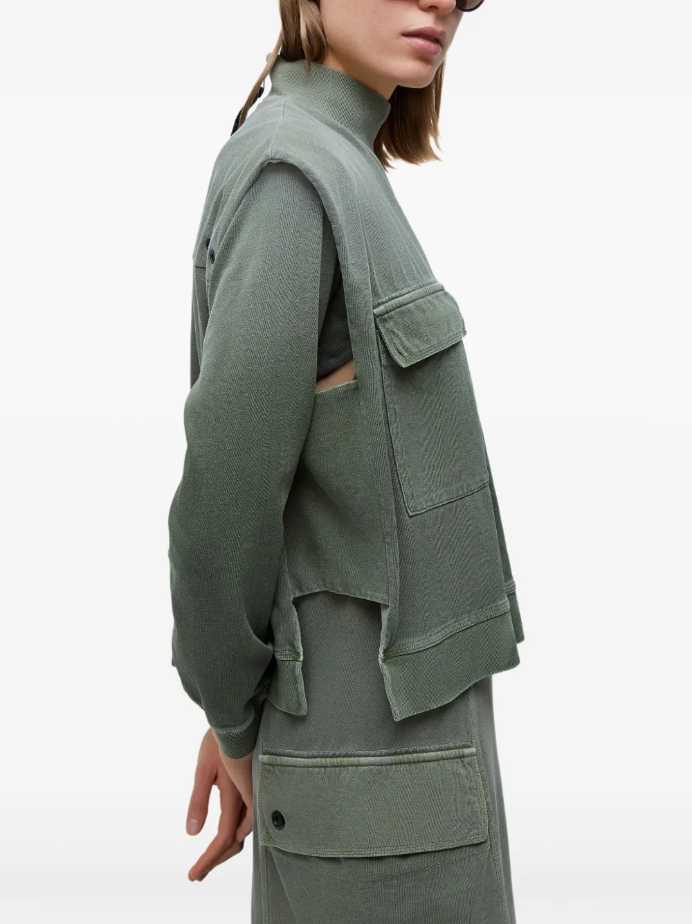 Osklen Utility gilet Groen
