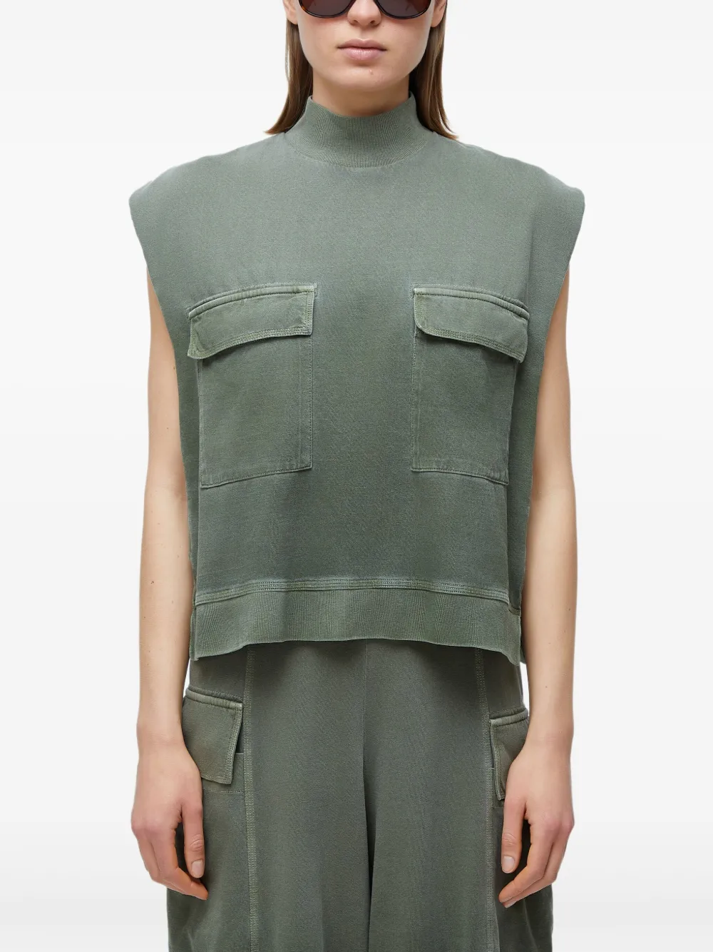 Osklen Utility gilet Groen