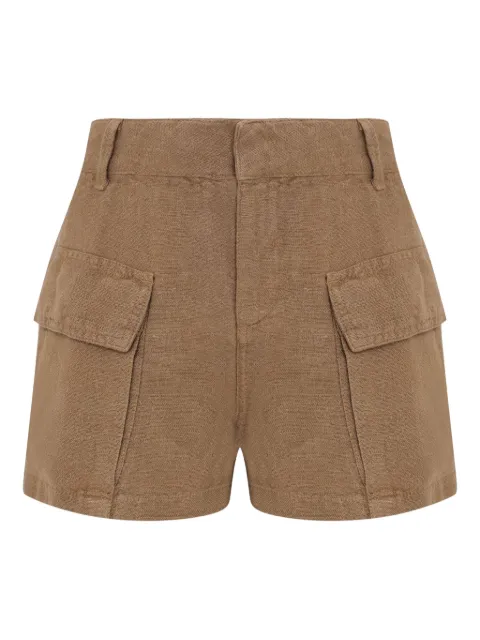 Osklen linen cargo shorts