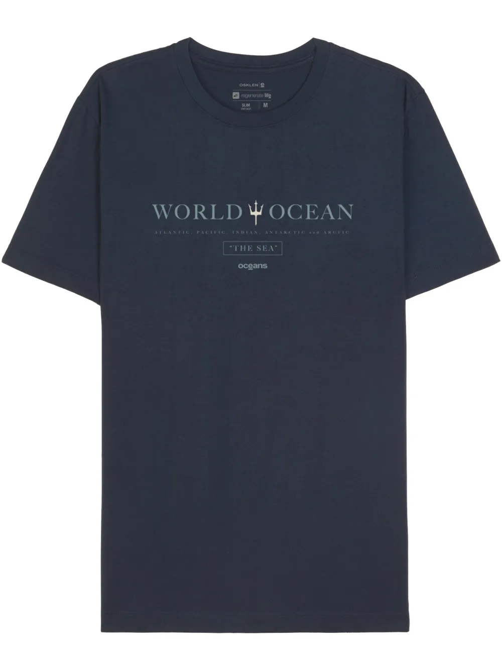Osklen Camiseta World Ocean | Azul | Image 1