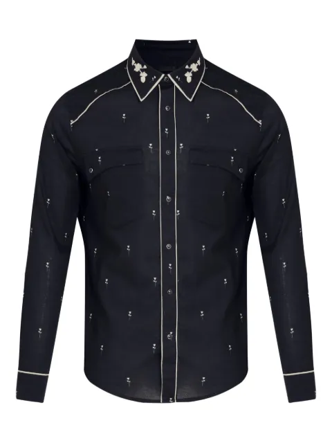 Osklen floral-print shirt