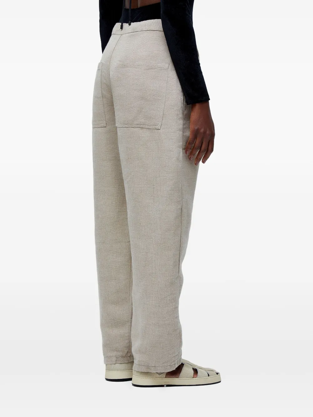 Osklen Broek met toelopende pijpen Beige