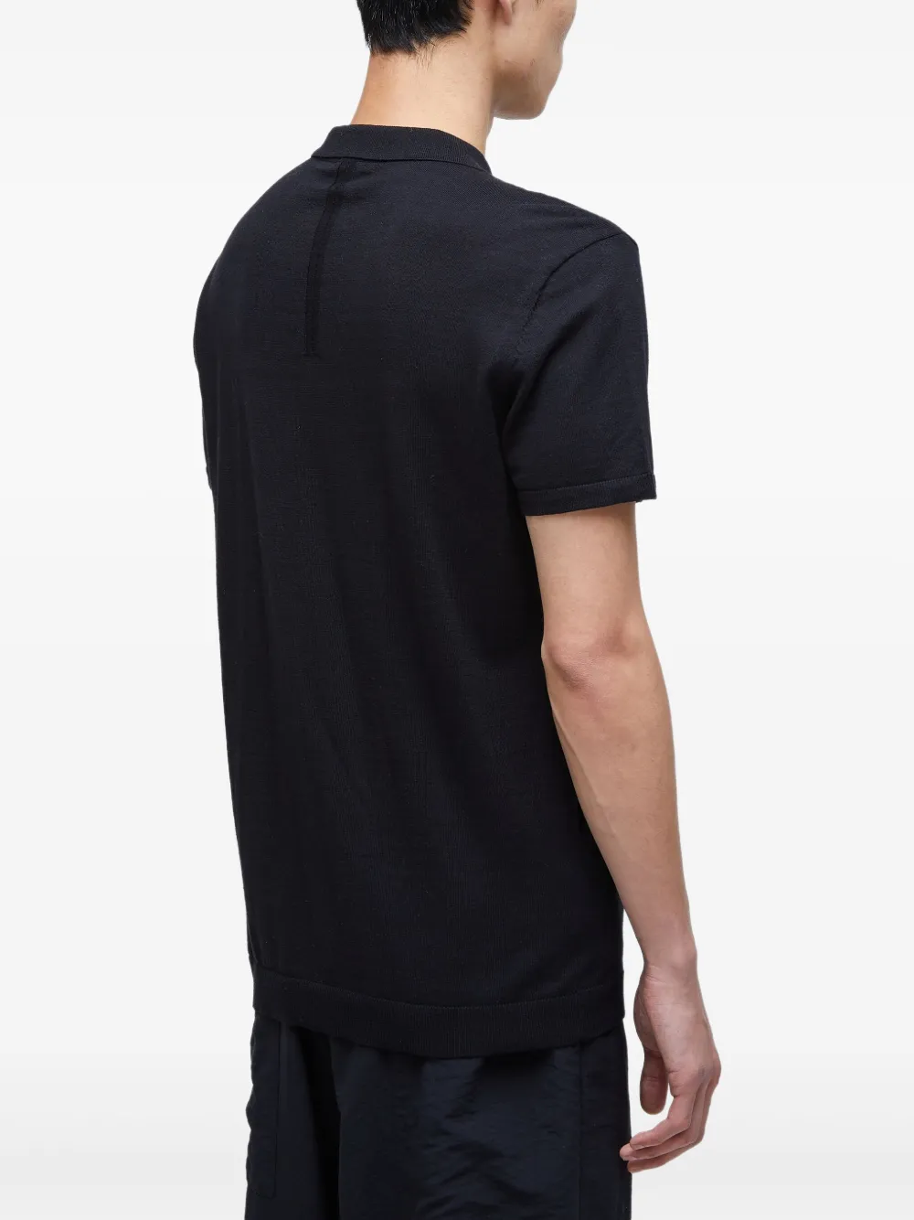Osklen Klassiek poloshirt Zwart