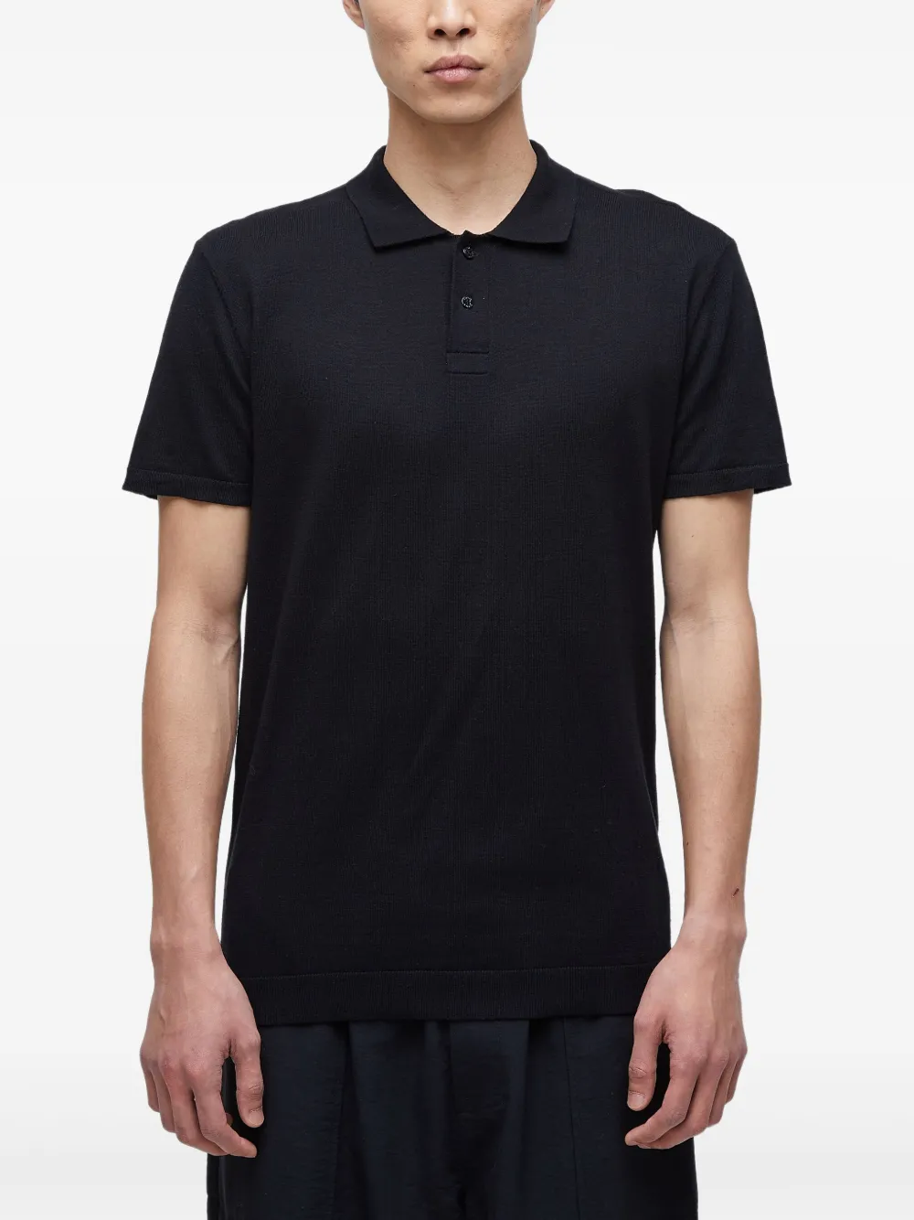 Osklen Klassiek poloshirt Zwart
