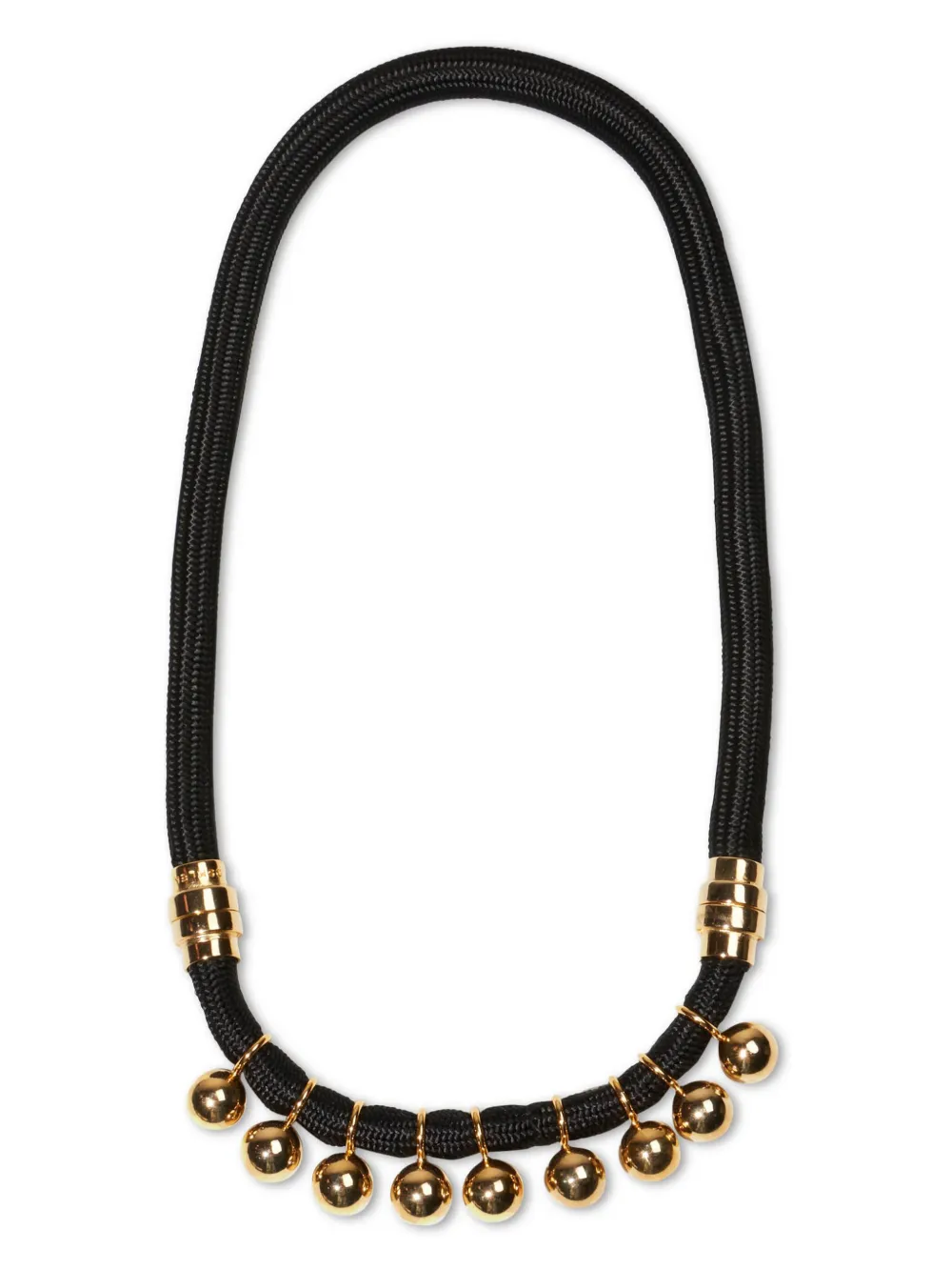 Osklen Half Moon Bracelet In Black