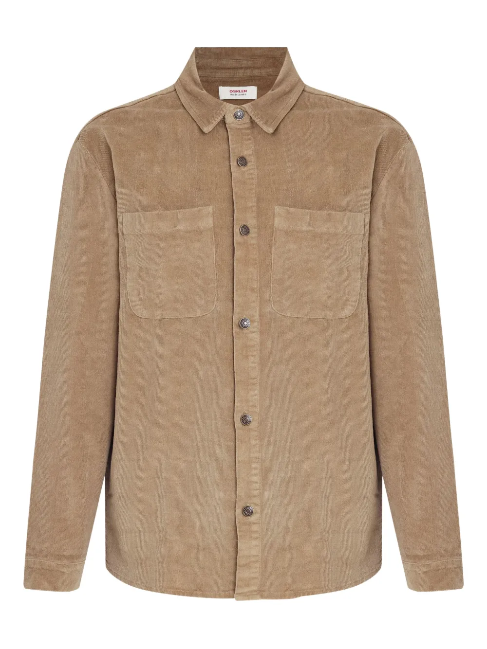 Osklen Ribfluwelen shirtjack Beige