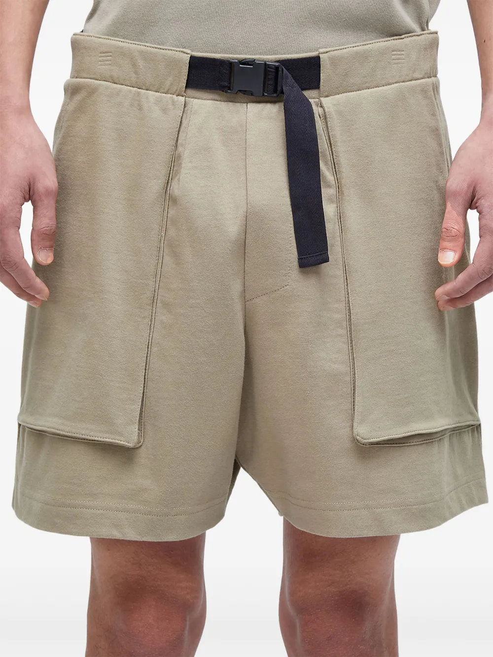 Osklen belted pocket shorts | Neutrals | Image 1