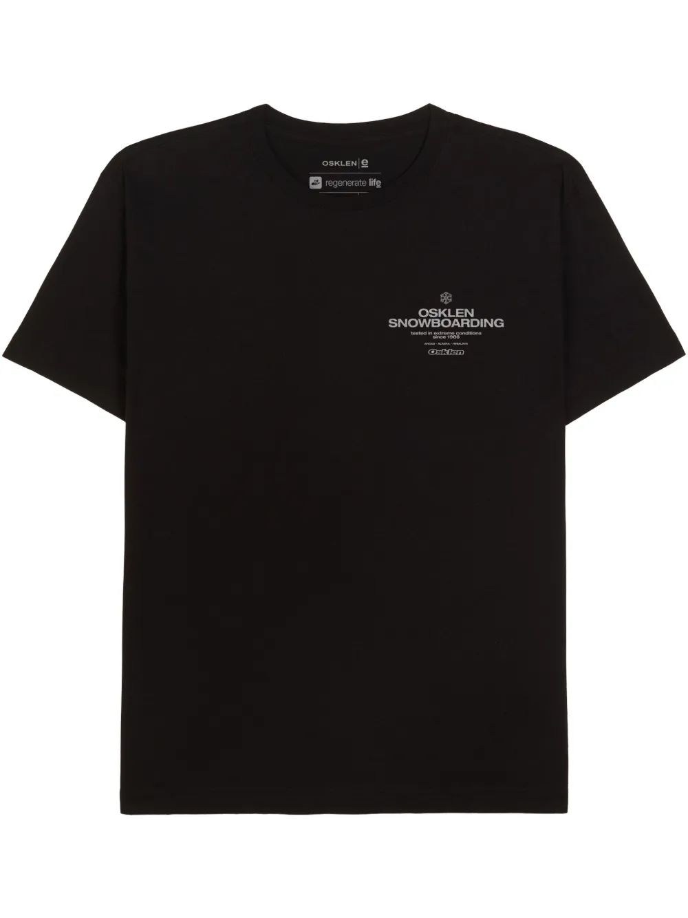 Osklen Snow Team T-shirt In Black