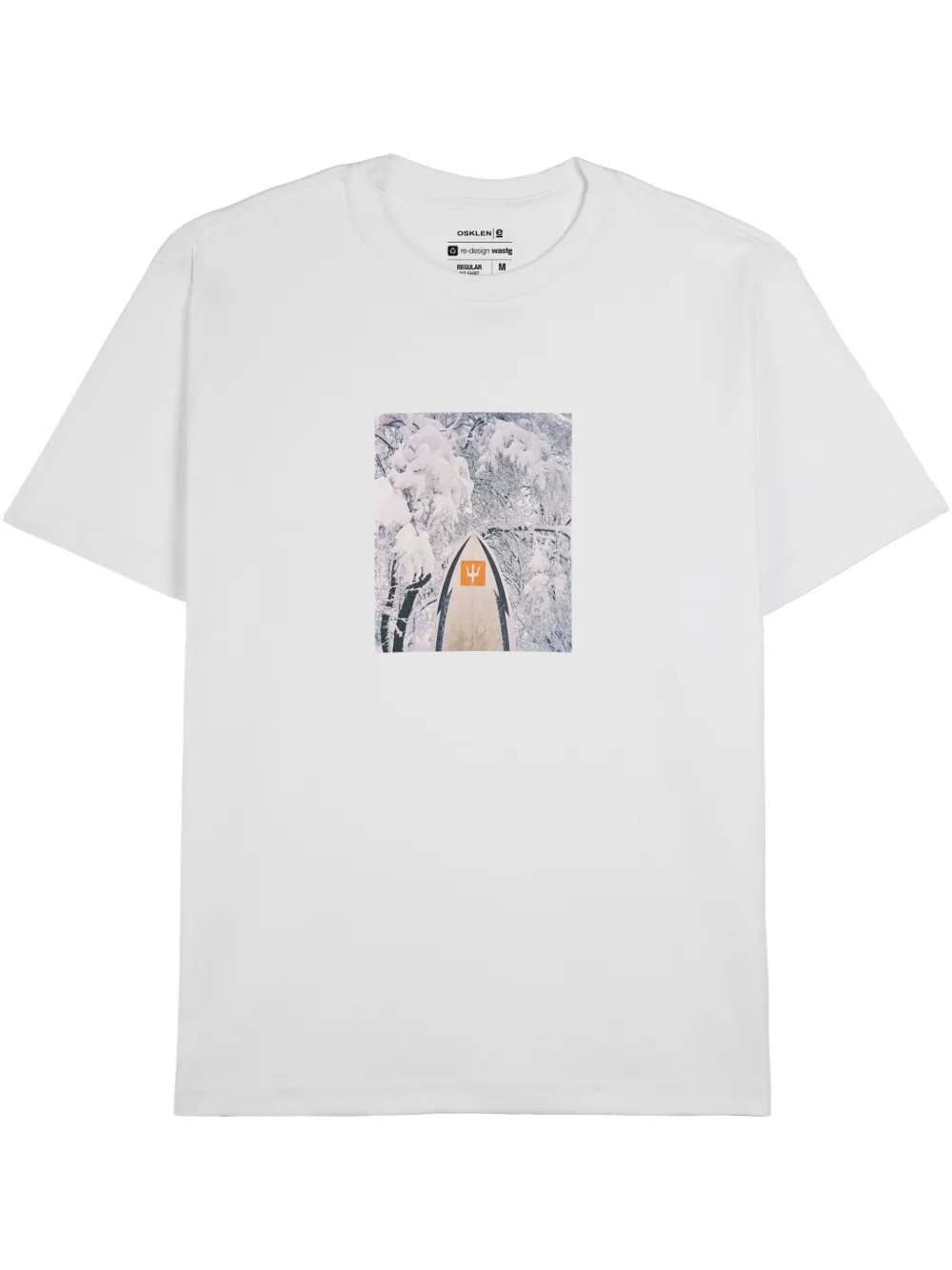 Osklen Big Winter Surf Snow T-shirt Wit