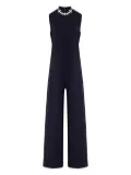 Osklen crystal-embellished jumpsuit - Black