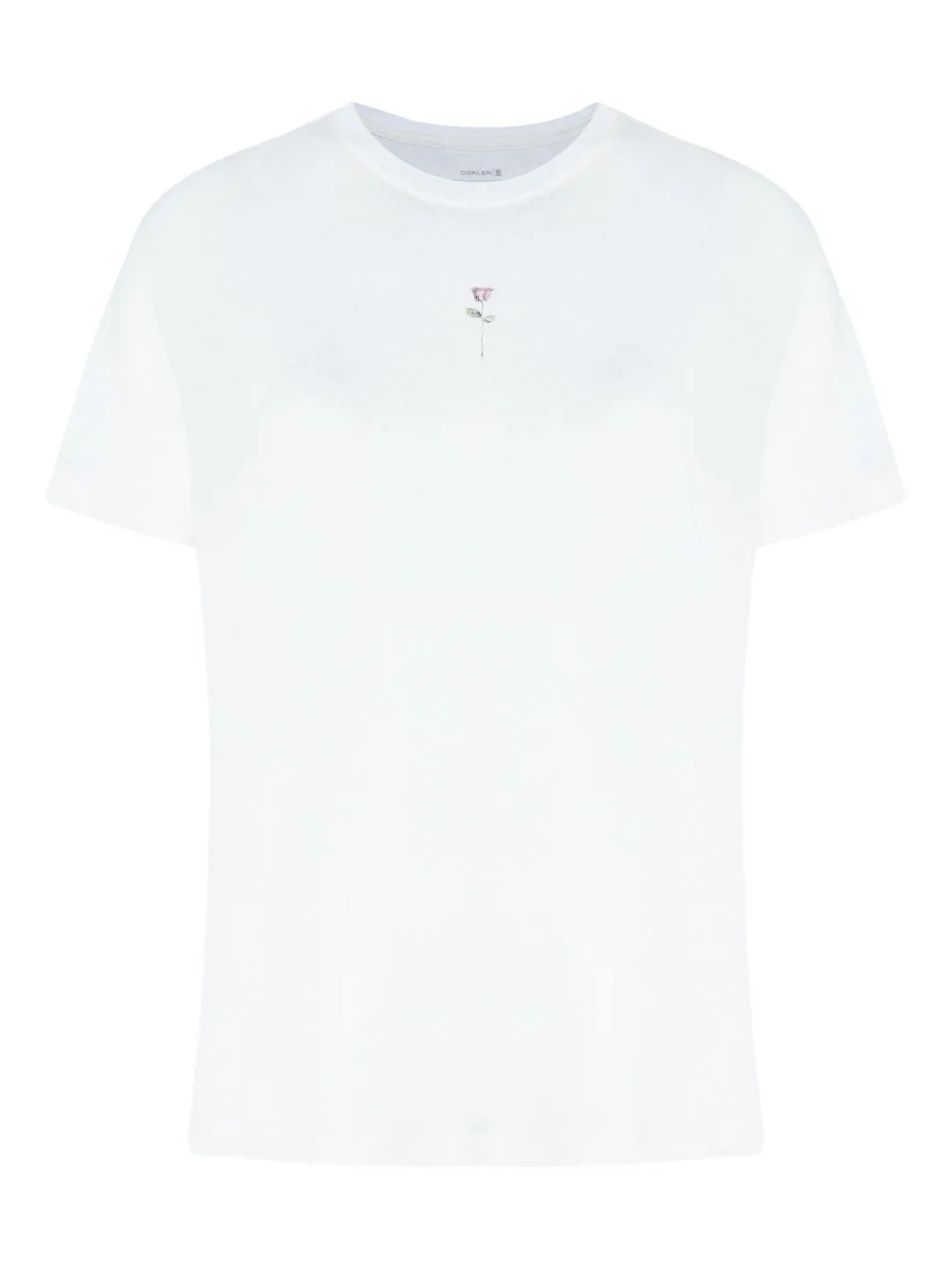 Osklen T-shirt met borduurwerk Wit