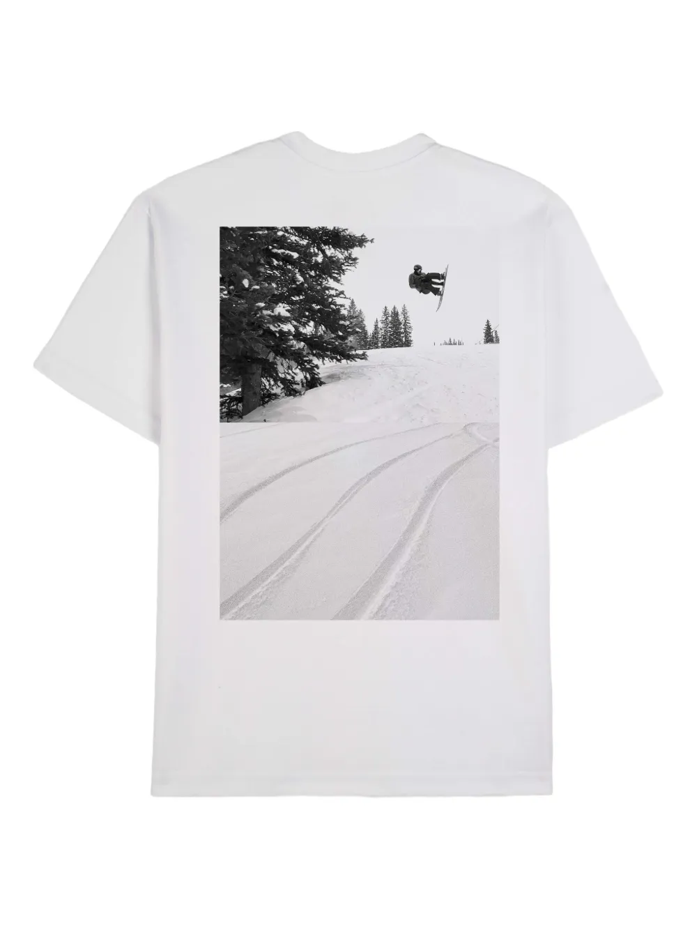 Osklen snow-graphic T-shirt - Wit