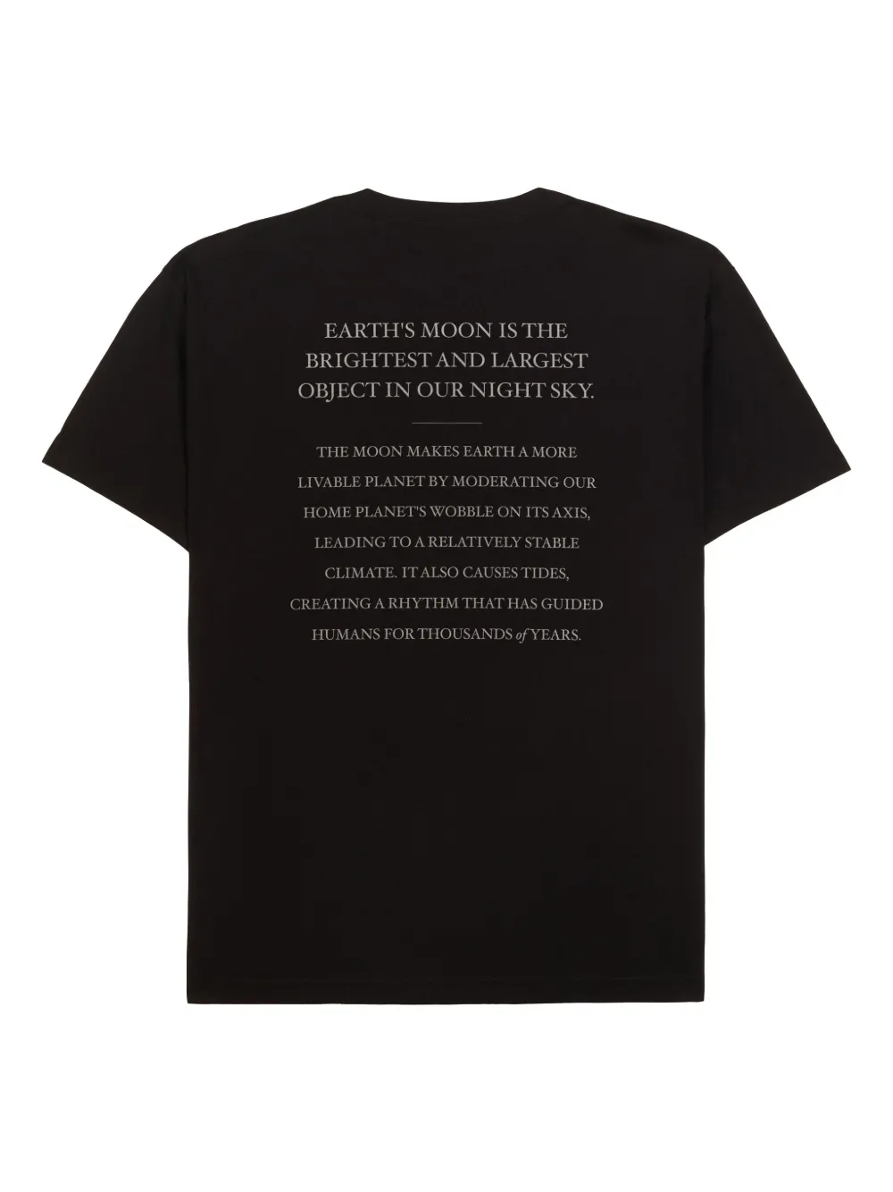 Osklen Moon T-shirt Zwart