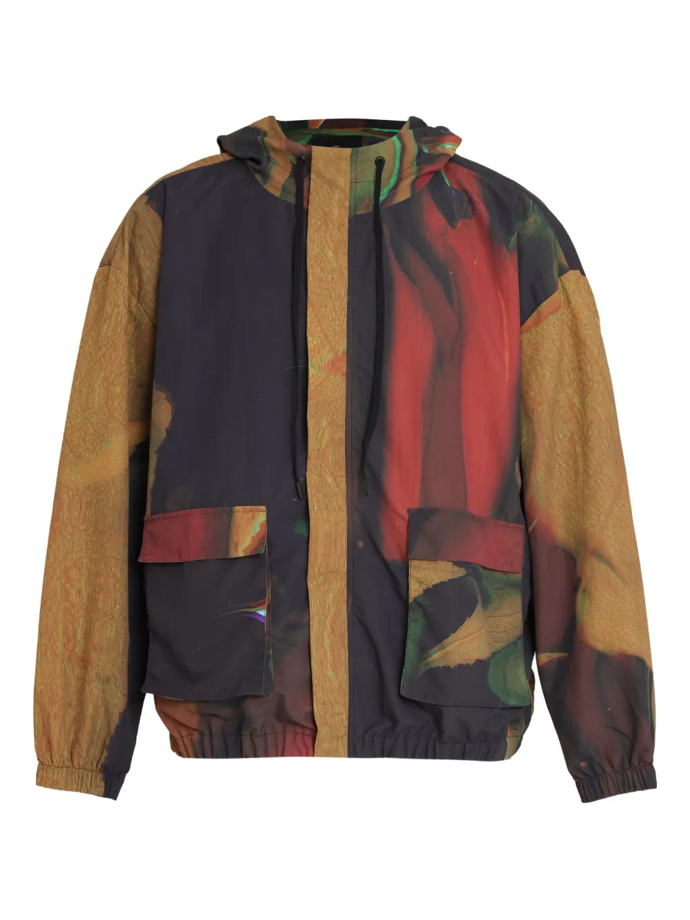 Osklen Jack met abstracte print Beige