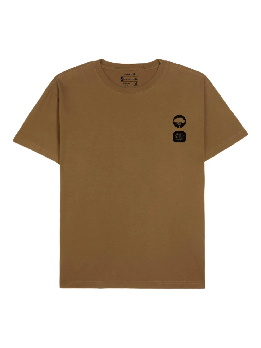 Osklen graphic-print T-shirt | marrón | Image 1