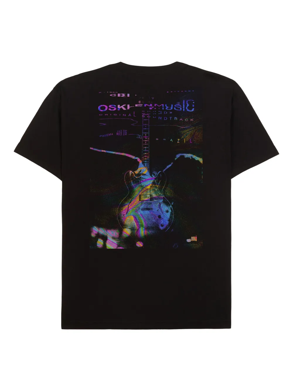 Osklen Psy Guitar T-shirt Zwart