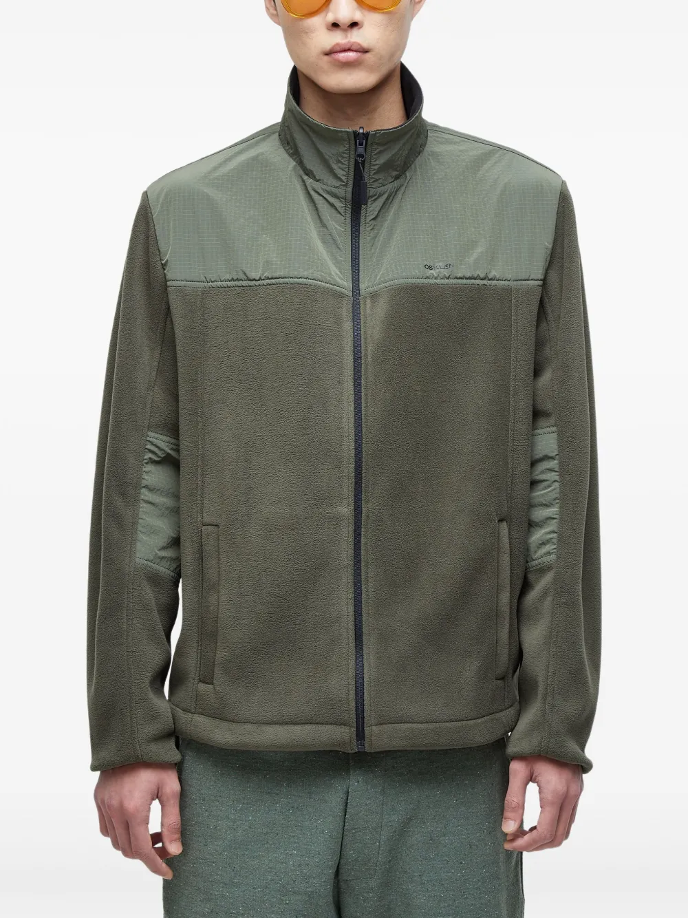 Osklen Jaqueta de fleece com recortes | Jaqueta bomber | Image 2