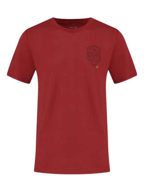 Osklen playera con emblema bordado