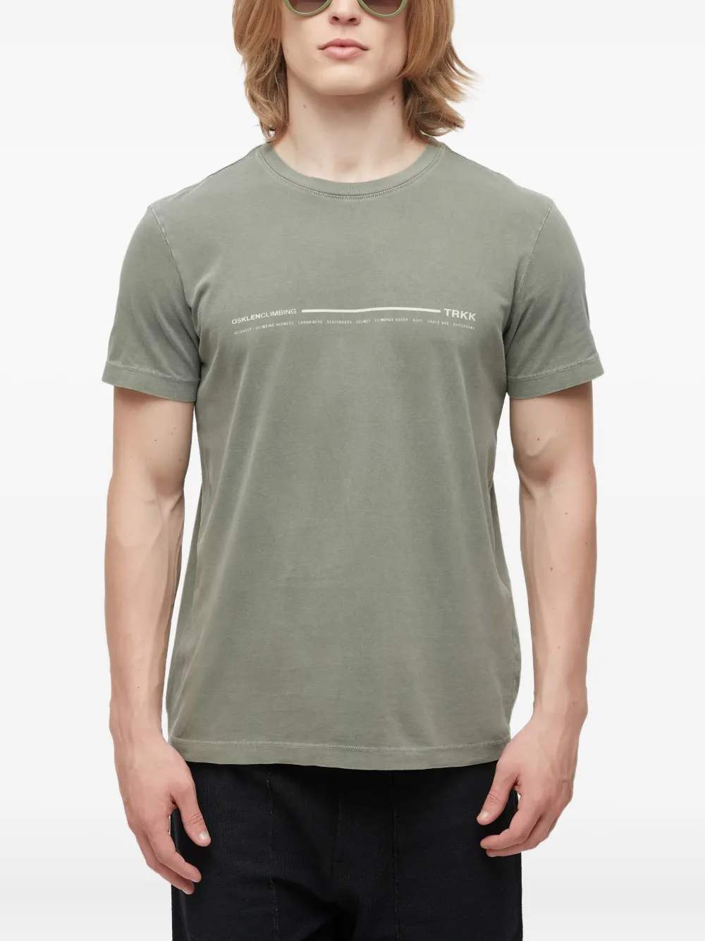 Osklen Stone Climbing T-shirt | Green | Image 1