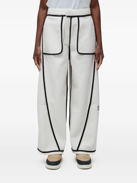 Osklen Calça com bolso duplo e recortes