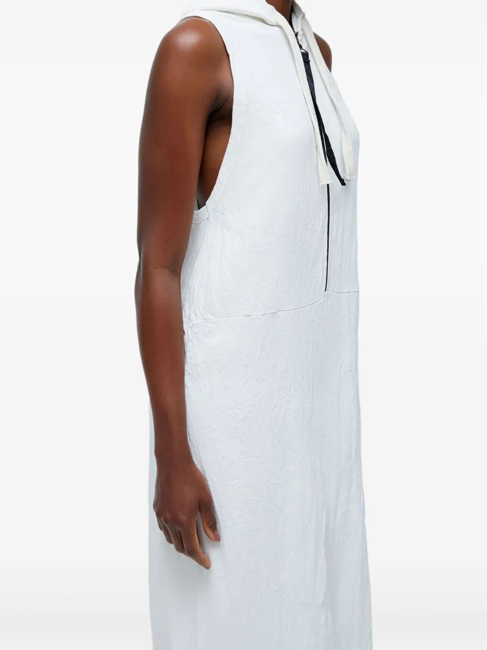 Osklen Jumpsuit met capuchon Beige