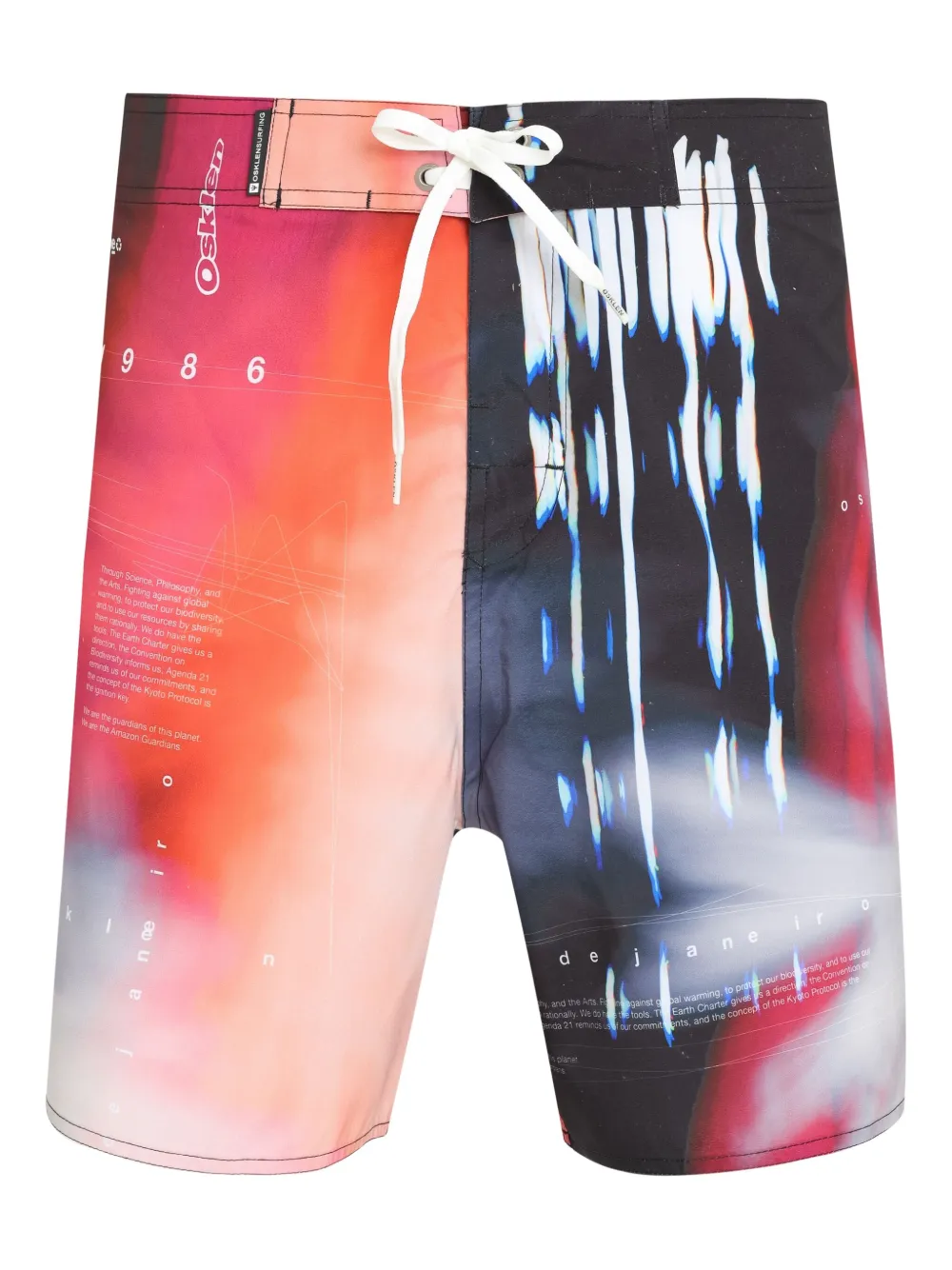 Osklen shorts de playa Aquaone Rio Tech | naranja | Image 1