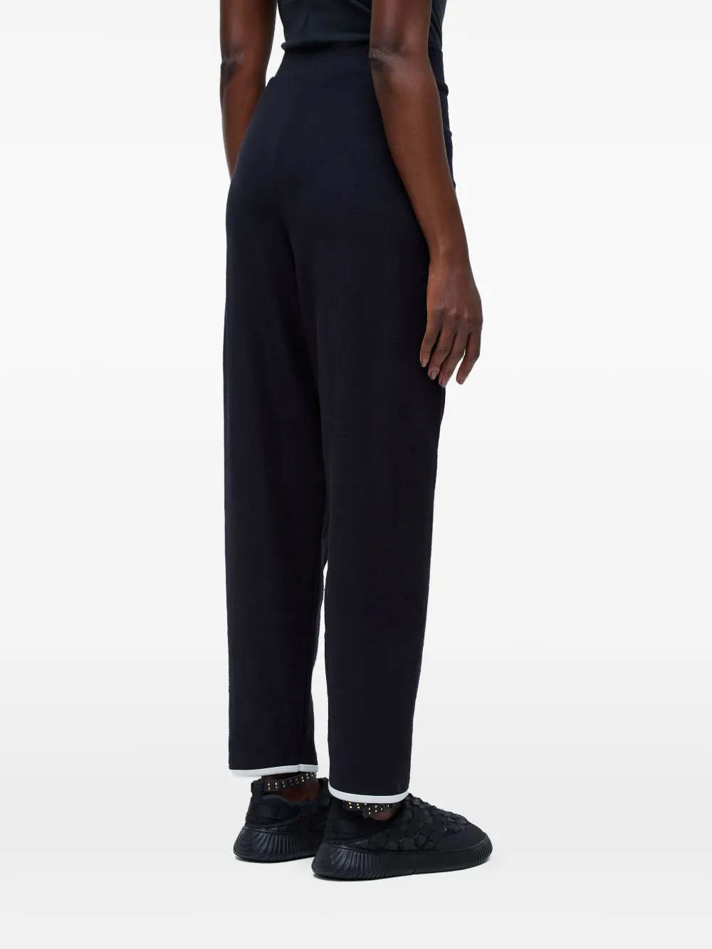 Osklen Broek met contrasterende afwerking Zwart