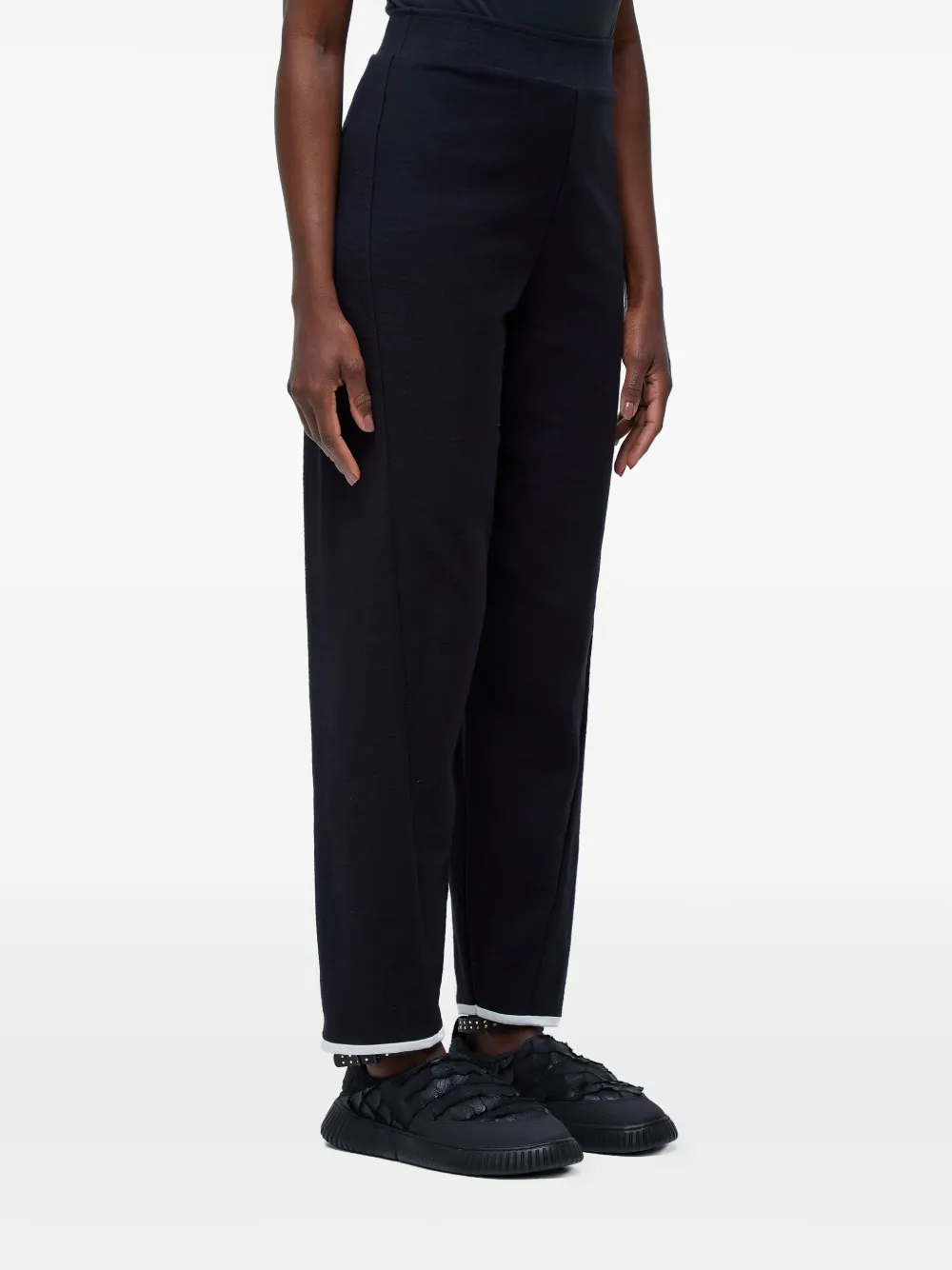 Osklen Broek met contrasterende afwerking Zwart