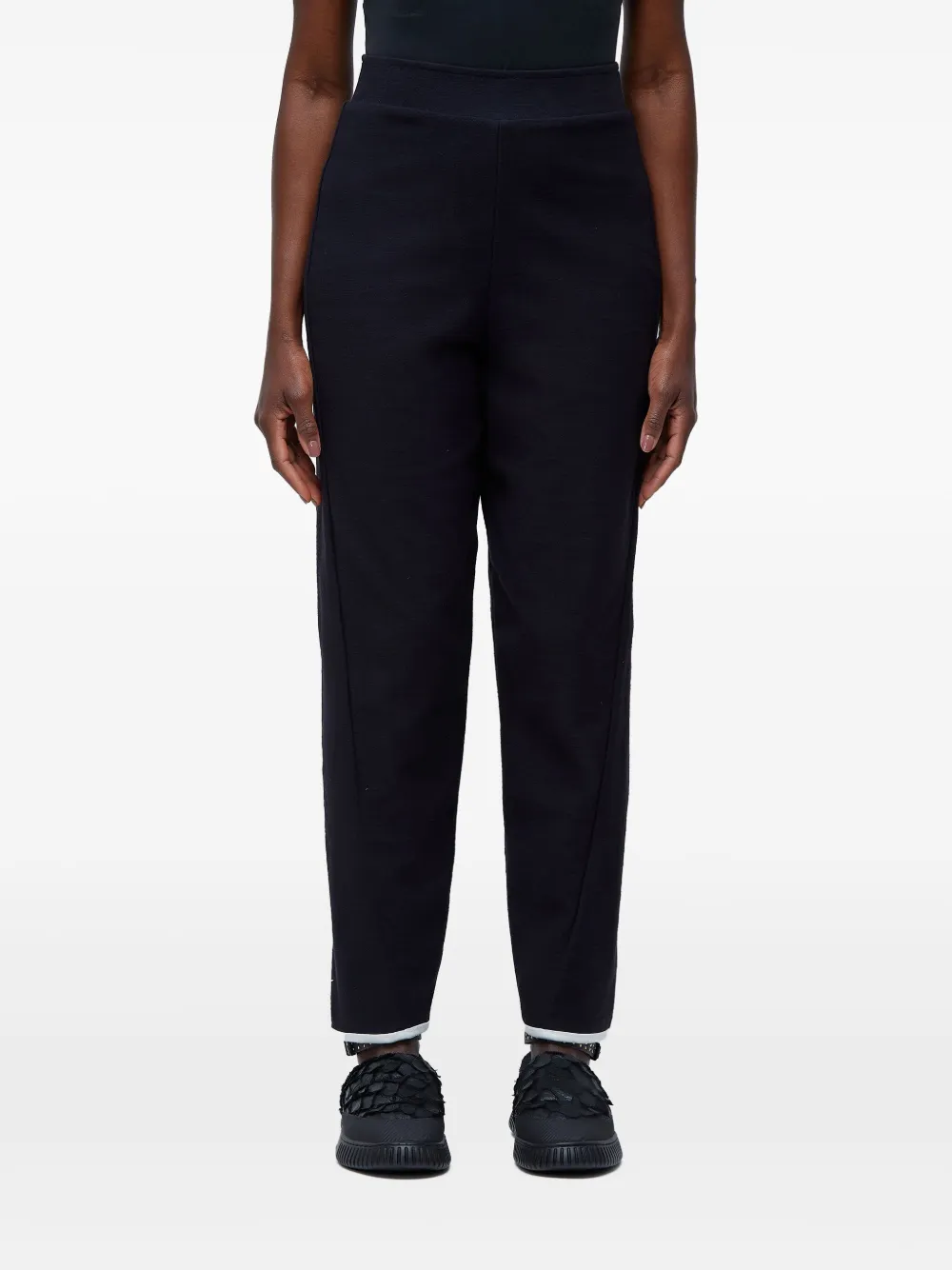 Osklen Broek met contrasterende afwerking Zwart