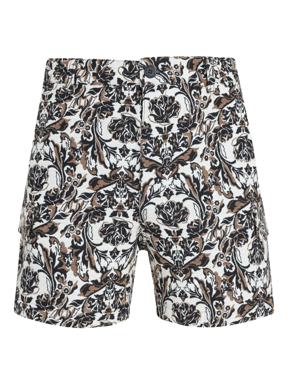 Osklen Short com estampa floral | Preto | Image 1