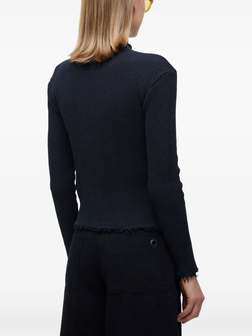 Osklen Tricot-knit Top In Black