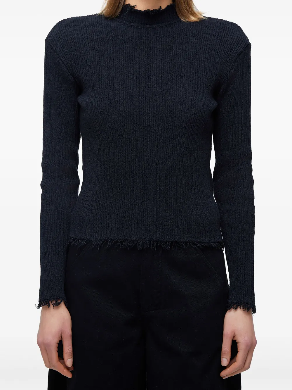Osklen Tricot-knit Top In Black