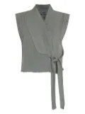 Osklen linen blouse - Green