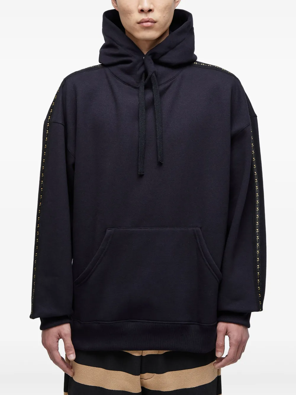 Osklen Hoodie met kralendetail Zwart