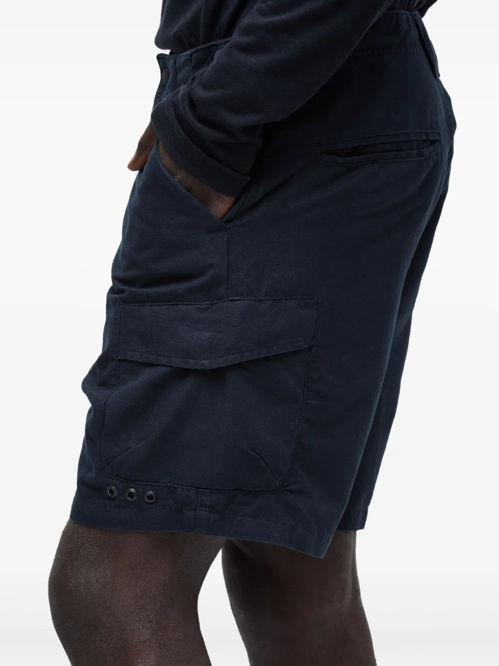Osklen Cargo shorts Zwart
