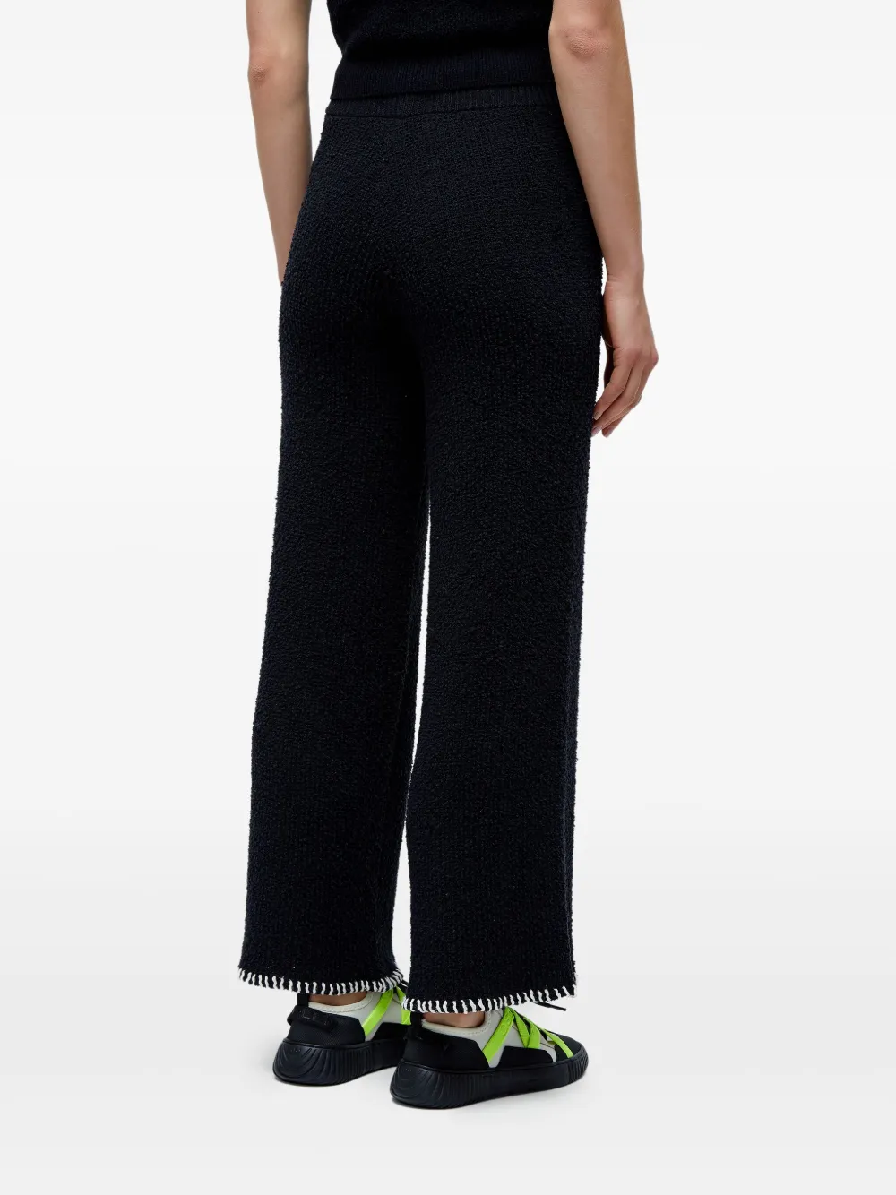 Osklen Broek met stikseldetail Zwart