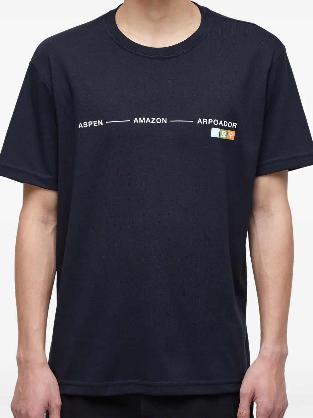 Osklen Big Brands T-shirt Zwart