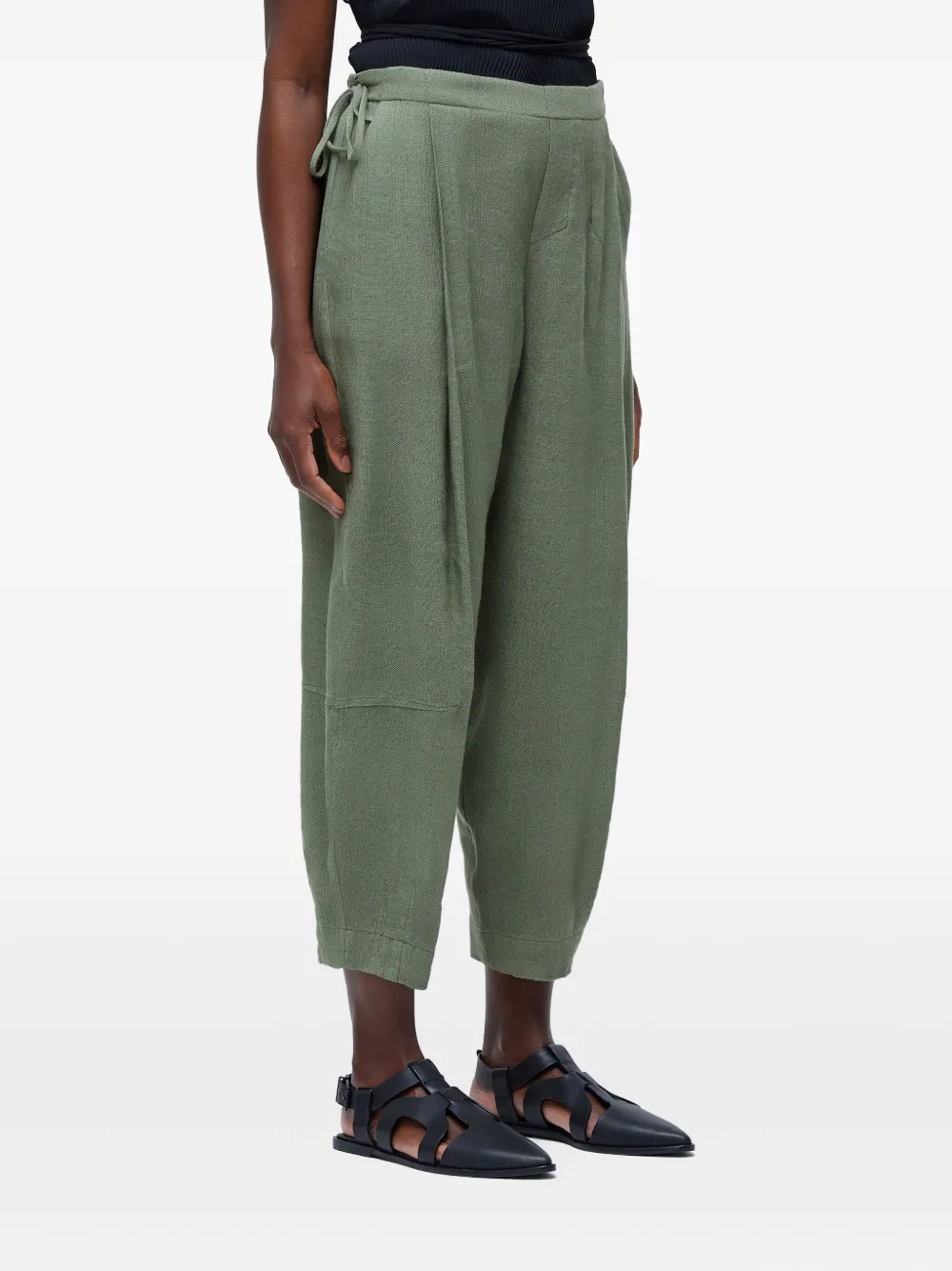 Osklen Broek met trekkoord Groen