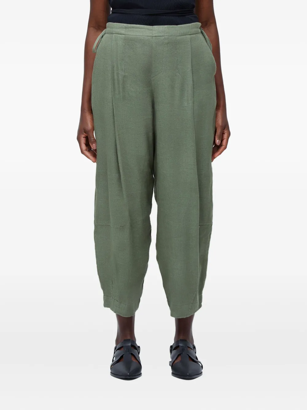 Osklen Broek met trekkoord Groen