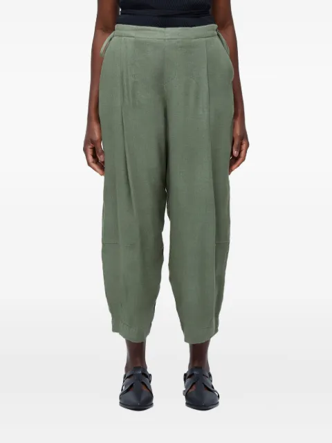 Osklen pleated drawstring trousers