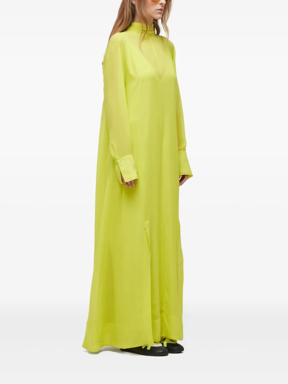 Osklen robe longue à col montant | Robes de jour | Image 2