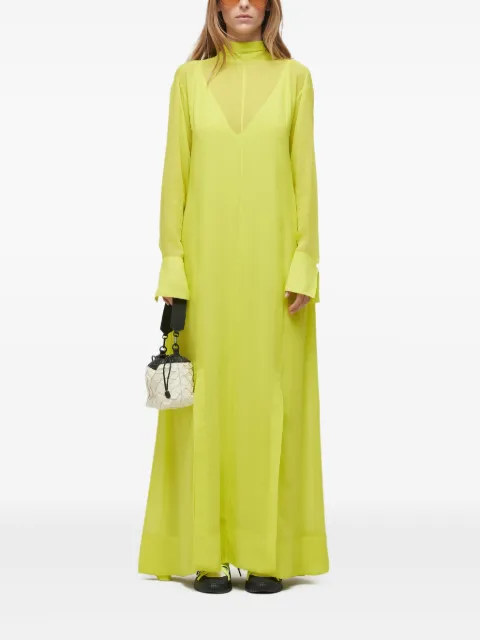 Osklen high-neck long dress
